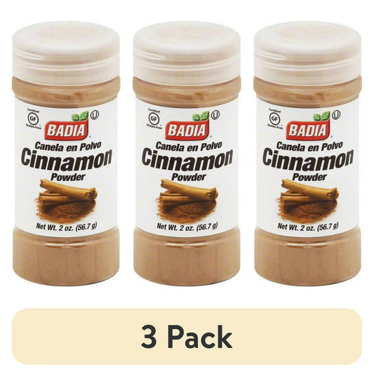 (3 pack) Badia Cinnamon Powder, 2 oz