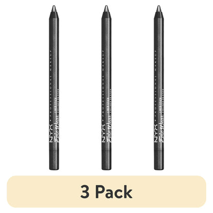(3 pack) NYX Professional Makeup Epic Wear Liner Sticks, Long-Lasting Waterproof Eyeliner Pencil, Gunmetal Gaze, 1 Count