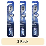 (3 pack) Oral-B Toothbrush Pro Clean CrossAction, Deep Plaque Removal, Soft, 1 Count
