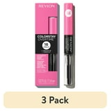 (3 pack) Revlon ColorStay Overtime Longwearing Gloss Lipstick with Vitamin E, 080 Keep Blushing, 0.07 fl oz