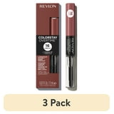 (3 pack) Revlon ColorStay Overtime Longwearing Gloss Lipstick with Vitamin E, 320 Faithful Fawn, 0.07 fl oz