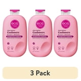 (3 pack) eos Shea Better Cashmere Body Wash, Pomegranate Raspberry, Creamy Gel Formula, 16 fl oz.