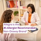 Allegra 24-Hour Indoor/Outdoor Allergy Relief Tablets, 180 mg 110 ct.