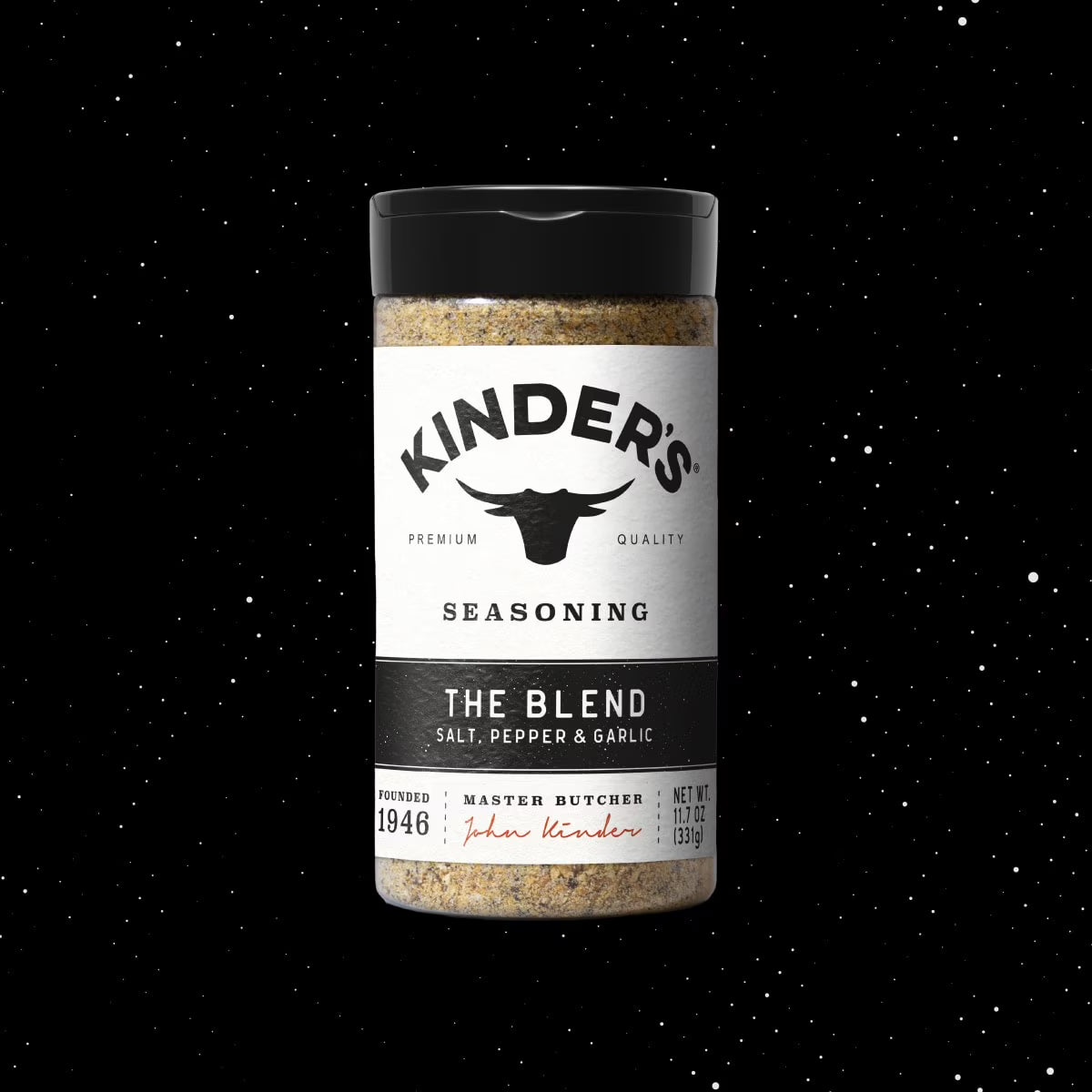 Kinder's The Blend Seasoning Blend with Salt, Pepper, and Garlic, 11.7 oz