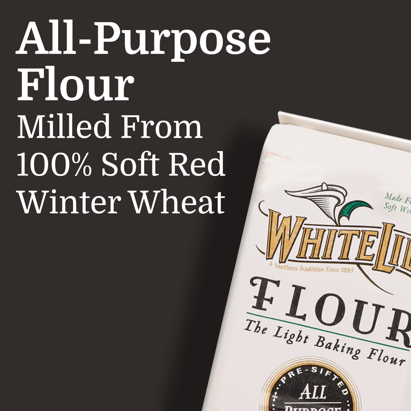 White Lily All Purpose Flour, 2 lb Bag