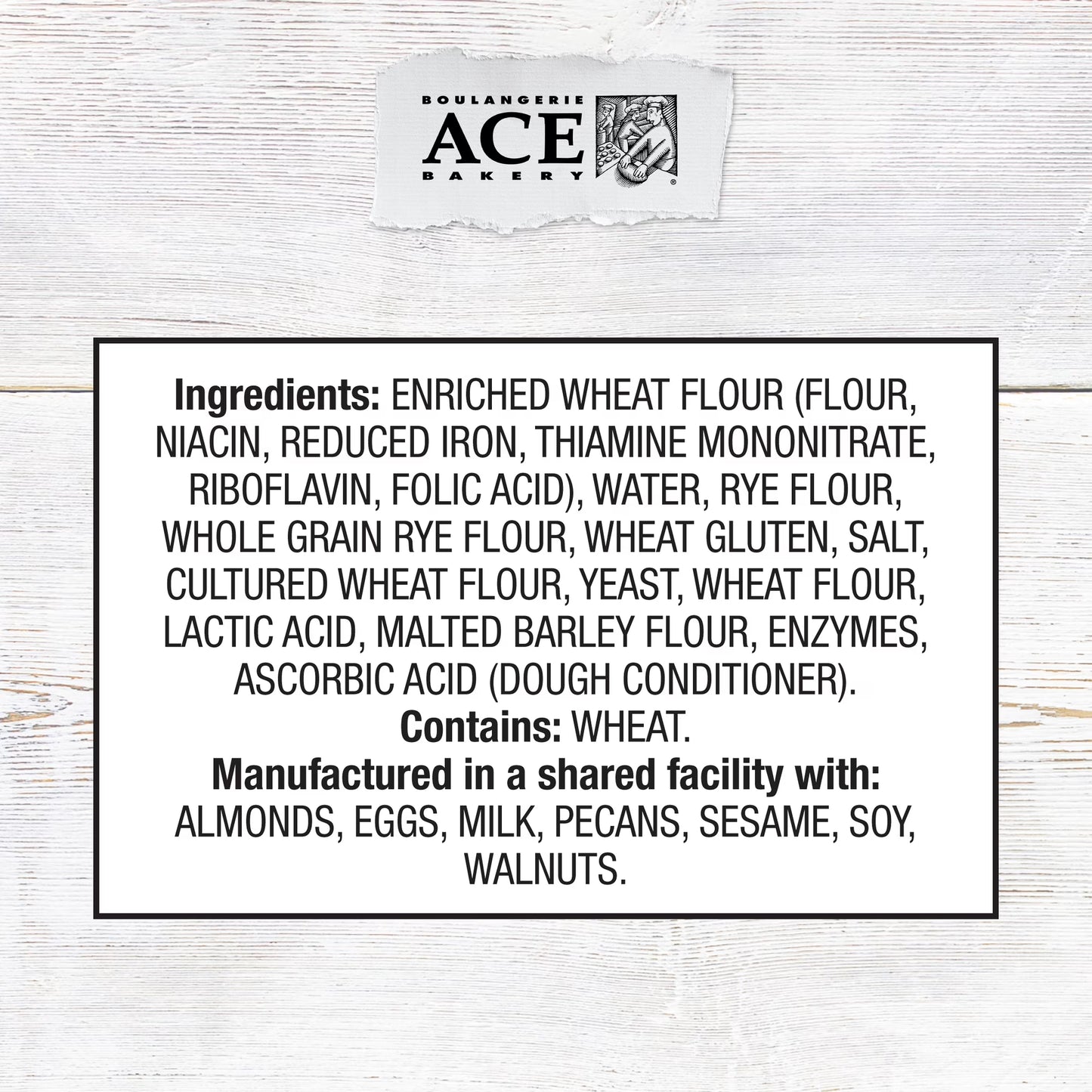ACE Bakery Pre-Sliced Sourdough Bread Loaf, 21oz