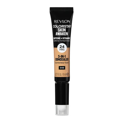 Revlon ColorStay Skin Awaken Cream Concealer Makeup, Longwear, 040 Medium, 0.27 fl oz