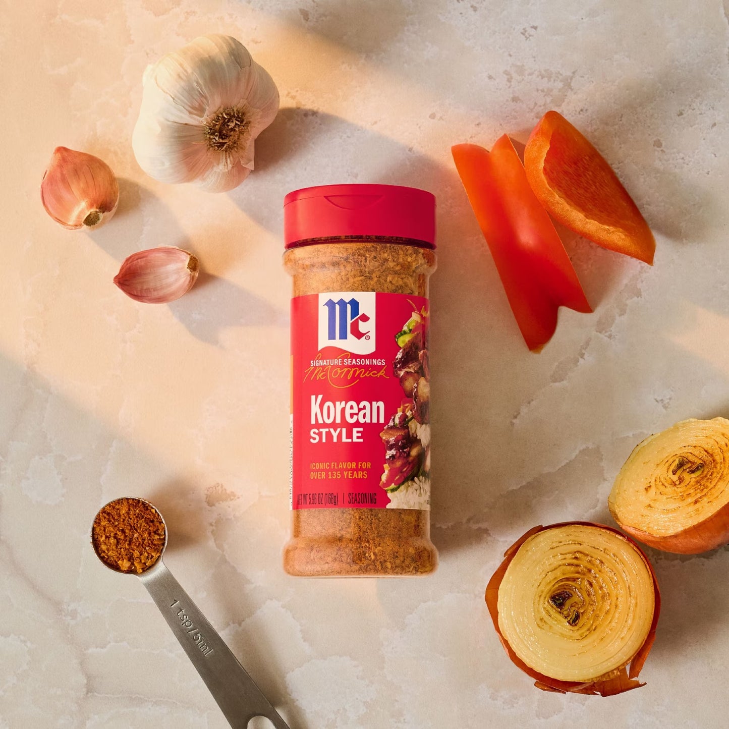McCormick Korean Style Seasoning, 5.96 oz Bottle