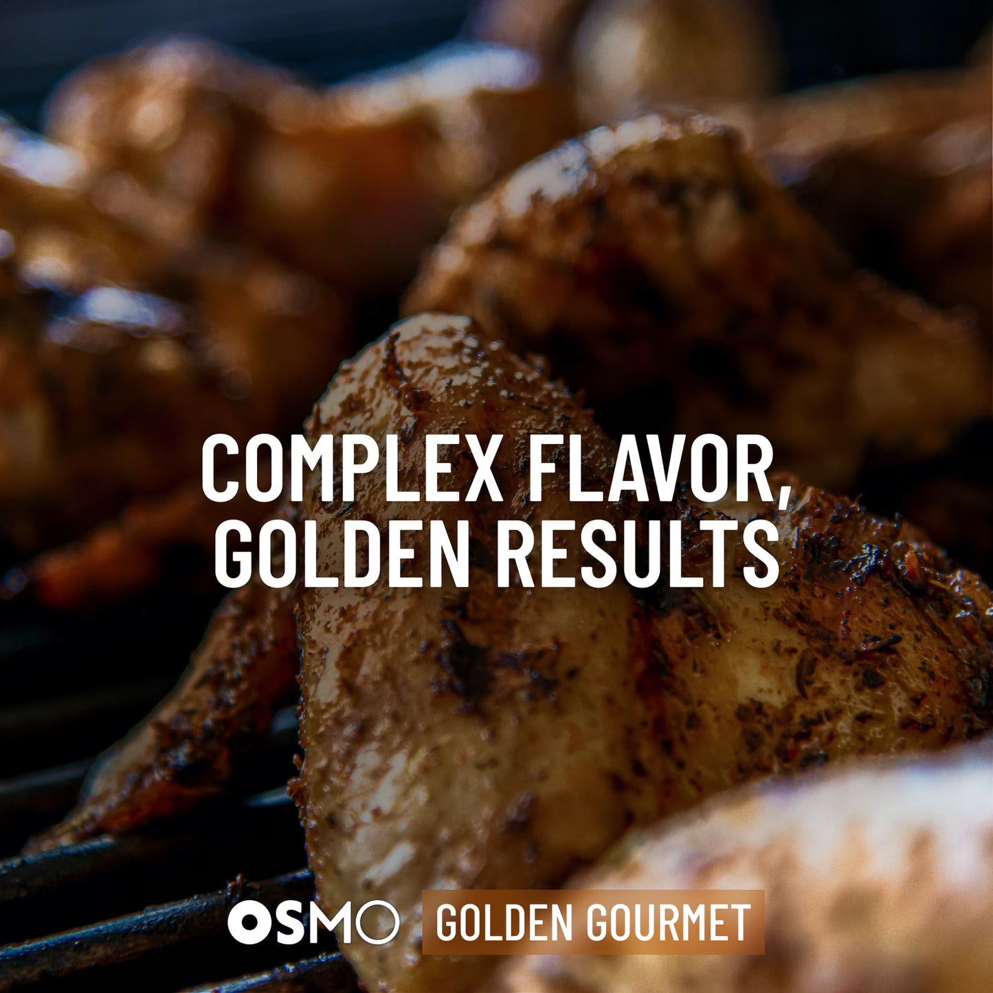 Osmo Golden Gourmet Blend for Chicken, Chef-Crafted Michelin-Star Quality Seasoning, 4.7 oz Powder
