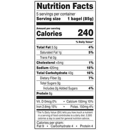 bettergoods Everything Bagels, 15 oz, 5 Count