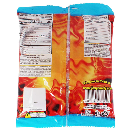 Jovy Chili Rokas Assorted Flavor Mexican Candy (1 x 6 oz. Bag)