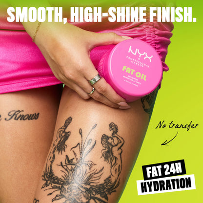 NYX Professional Makeup Fat Oil Whipped Body Butter With Shea Butter, Suga Baddie, 4.9 Fl Oz
