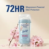Secret Aluminum Free Deodorant for Women, Cherry Blossom, 2.4 oz