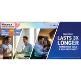 Mucinex 12 Hour Cold and Flu Medicine for Adults, 50 Tablets