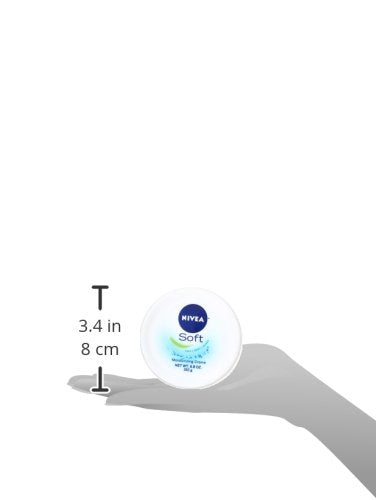 NIVEA Soft Moisturizing Creme, 6.8 Ounce (Pack of 3)