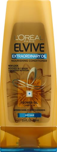 L'Oreal Paris Elvive Extraordinary Oil Nourishing Conditioner, 12.6 Fl; Oz (Packaging May Vary)