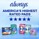 Always Ultra Thin Pads with Wings, Size 1, Regular, 46 Count