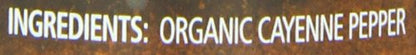 Simply Organic Cayenne Ground, Certified Organic, Kosher, Mini Spices | 0.53 Ounce (Pack of 6)