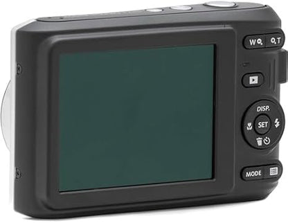 KODAK Pixpro FZ45 Digital Camera Bundle, Includes: SanDisk 64GB SDXC Memory Card, Spare Batteries and Card Reader (4 Items) (White)