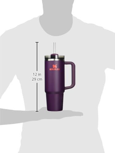 STANLEY Quencher H2.0 Flow State Tumbler, 30 oz, Plum