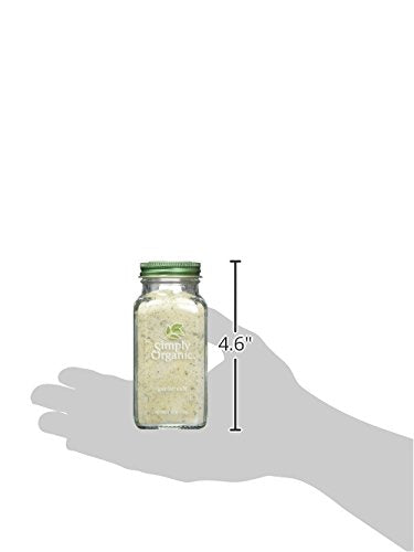 Simply Organic Garlic Salt, Certified Organic | 4.7 oz (Pack of 2)