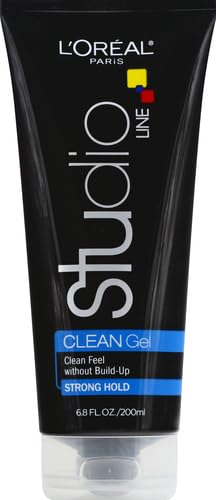 L'Oreal Paris Studio Line Clear Minded Clean Gel - Strong Hold 6.8 fl; oz. (Pack of 2)
