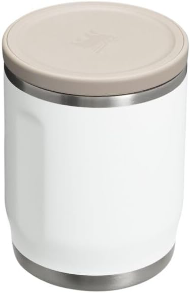 STANLEY Adventure To-Go Food Jar 18 oz | Vacuum Insulated Food Container | Wide Mouth Screw On Lid | Packable for Travel | Stainless Steel with Leakproof Lid | BPA-Free | Frost