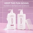Native Volumizing Shampoo Vanilla and Cactus Flower 16.5 fl oz