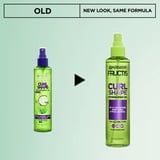 Garnier Fructis Style Curl Shape Conditioning Defining Spray Hair Gel for Curly Hair, 8.5 fl oz
