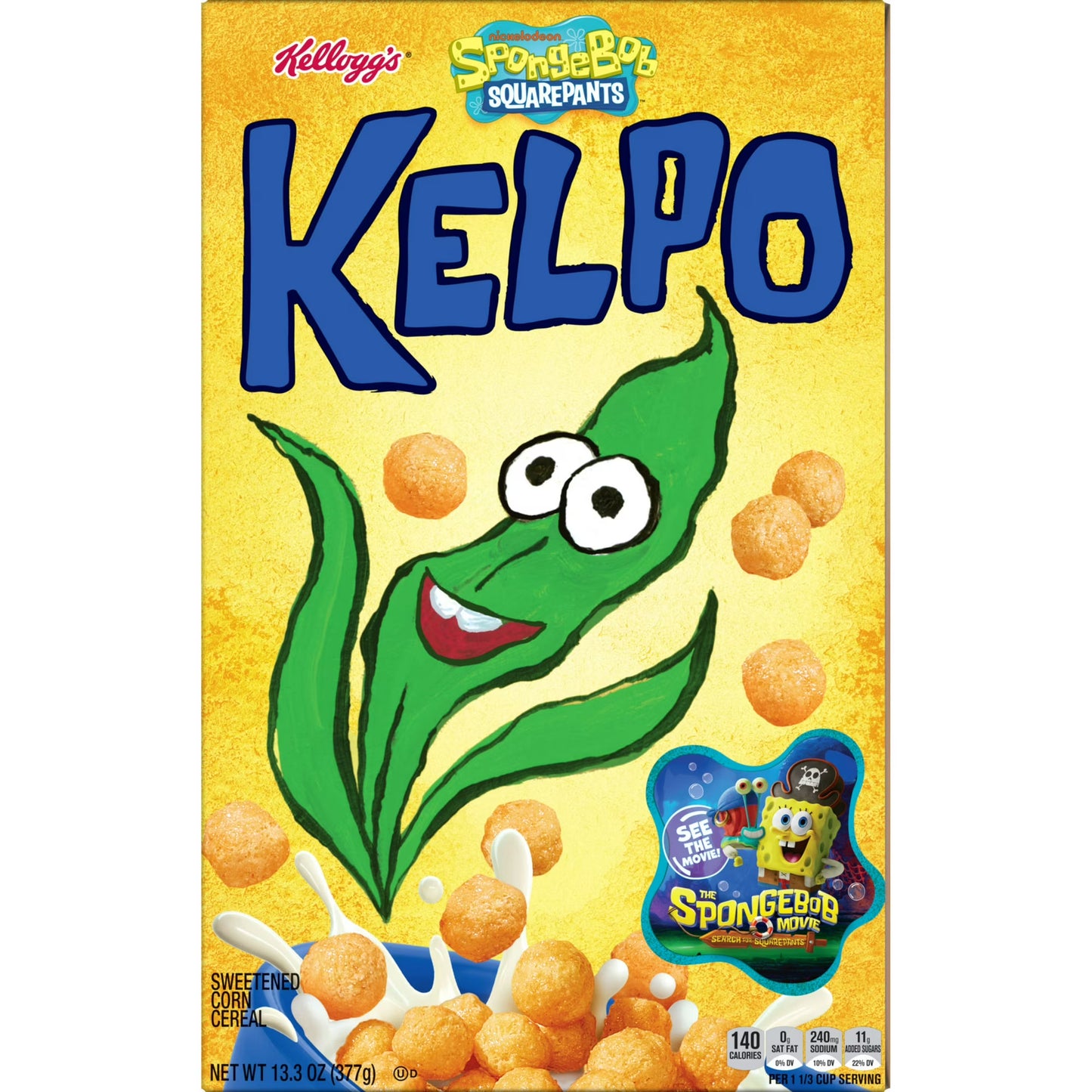 Kellogg's Original Breakfast Cereal Box, 13.3 oz