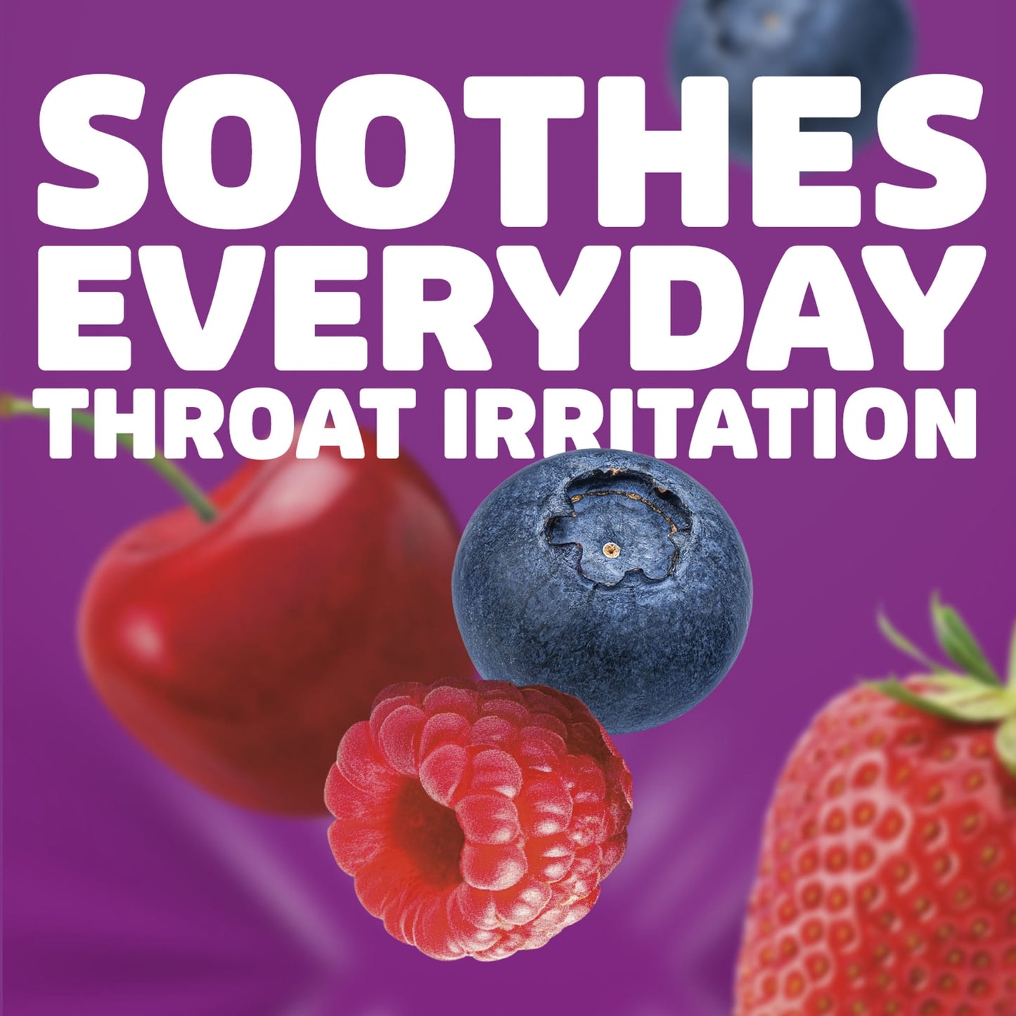 (3 pack) HALLS Soothing Cool Berry Throat Drops, FSA/HSA Eligible, 25 Drops