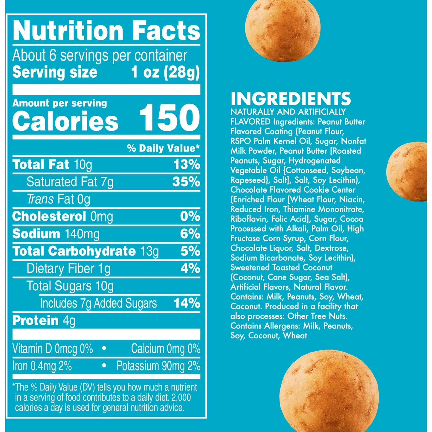SKIPPY PB Bites Girl Scout Coconut Caramel Snack, Shelf-Stable, 5.5 oz Plastic Resealable Pouch