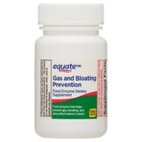 Equate Gas Relief and Prevention Food Enzyme Capsules, 100 Count, Compare to Beano