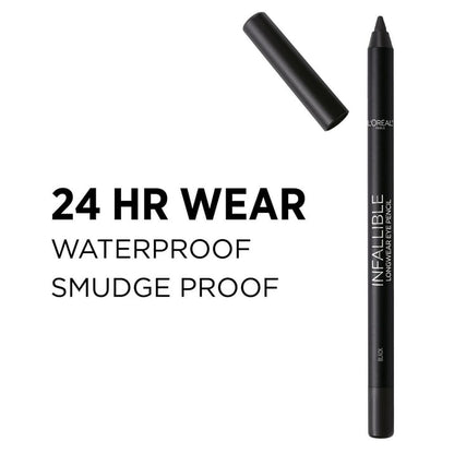 L'Oreal Paris Infallible Pro Last Waterproof Pencil Eyeliner, Purple