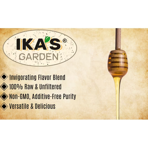 Ika's Garden Raw Honey with Ginger