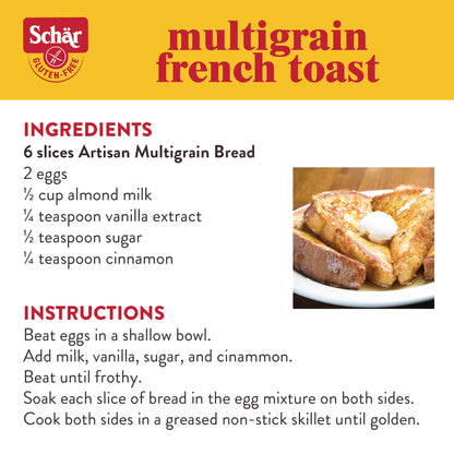 Schar Gluten Free Artisan Baker Multigrain Bread