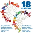 Charms Mini Pops Lollipop, 2 Pound Bulk Bag (Approx. 150 Lollipops) Individually Wrapped Charm Suckers Candy, 18 Assorted Flavors