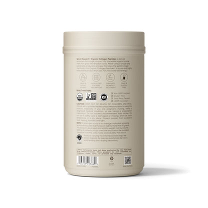 Sports Research Collagen Peptides Powder, 24 oz.