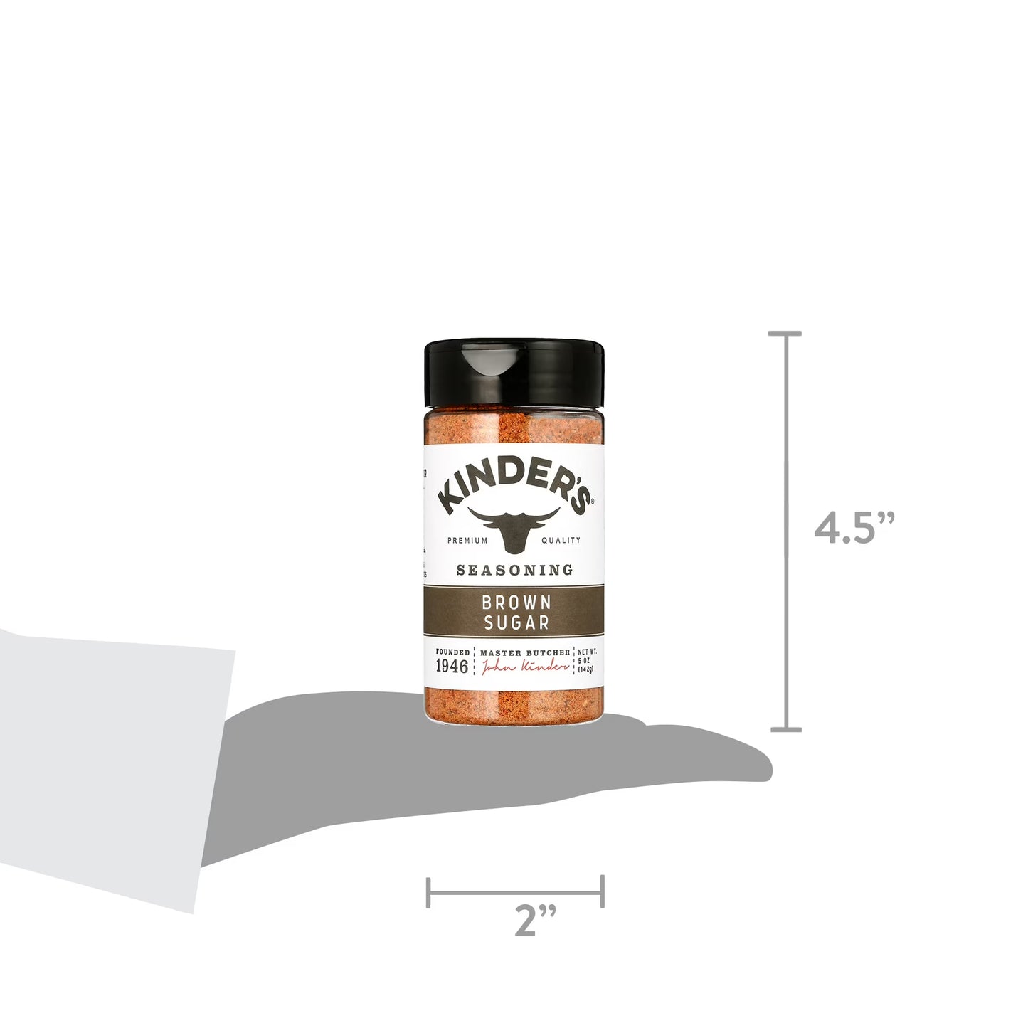 Kinder's Brown Sugar Seasoning Blend with Molasses, Garlic & Citrus, 5 oz