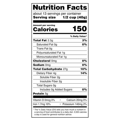 (3 pack) Great Value Gluten Free Quick Oats, 18 oz