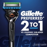 Gillette Pro Glide Shield Men's Razor Blade Refill Cartridges, 4 Count