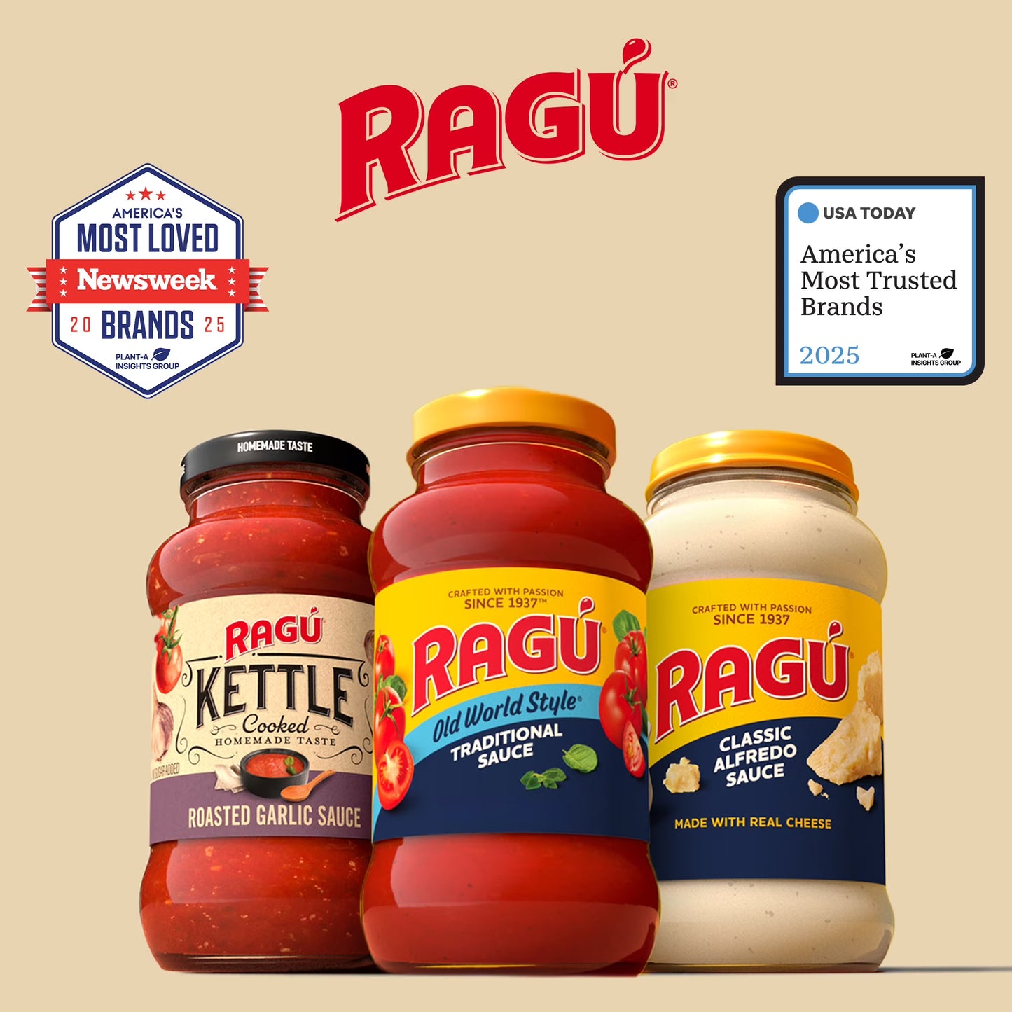 RAGU Kettle Cooked Roasted Garlic Pasta Sauce, 24 oz