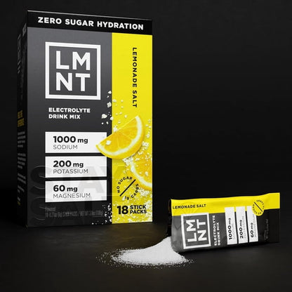 (5 pack) LMNT Zero Sugar Electrolyte Drink Mix - Lemonade - 6 Count