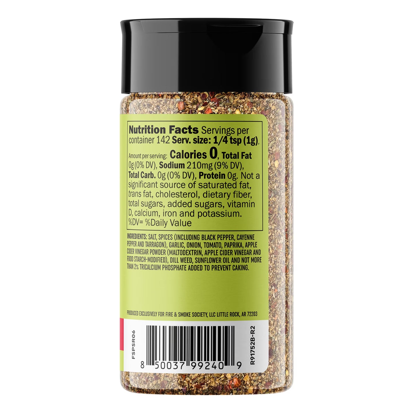 Fire & Smoke Society Potato Slayer Vegetable Seasoning Blend, 5 Ounce Mixed Spices & Seasonings