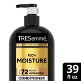 TRESemmé Rich Moisture Moisturizing Conditioner With Pump With Up To 72H Hydration For Dry Hair, With Pro Style Technology Formula For Dry Hair Conditioner, ,39 fl oz