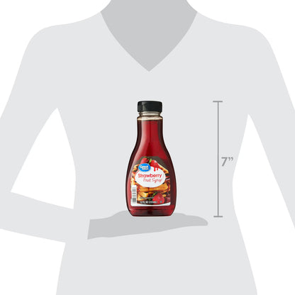 (2 pack) Great Value Strawberry Fruit Syrup, 12 fl oz