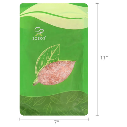 Soeos Himalayan Pink Salt, Coarse Grain, 453.59 Grams
