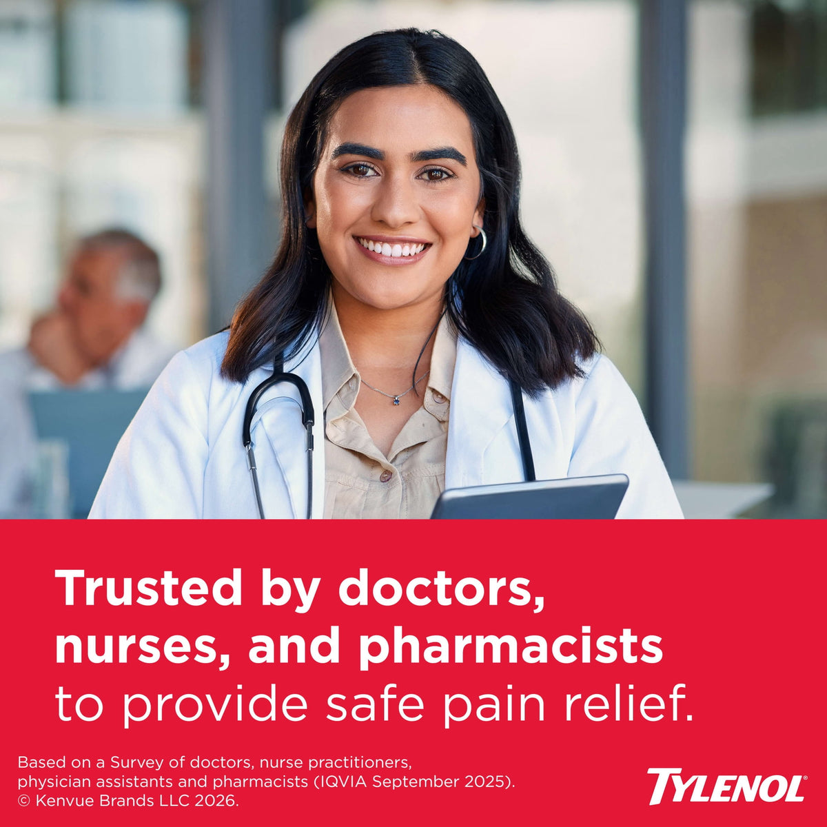 Tylenol 8 Hour Arthritis Fast, Strong Pain Relief, Acetaminophen 650 mg Extended Release, 100 Count