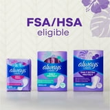 (2 pack) Always Anti-Bunch Xtra Protection Daily Liners, Extra Long, Unscented, 116 CT