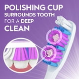 Oral-B Toothbrush, Advanced Whitening Manual, Soft, 2 Count